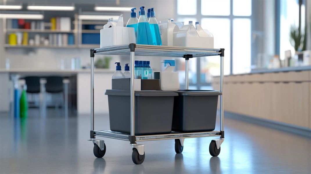 Städvagnar - effektiva lösningar för städning
